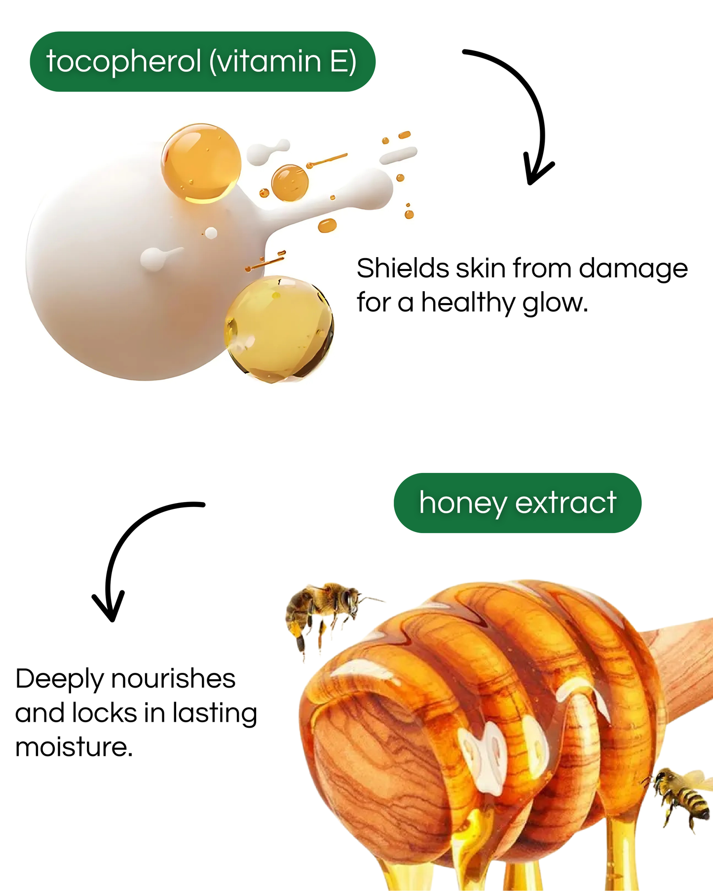 BIOAQUA - Crema de manos con miel de Manuka y vitamina E