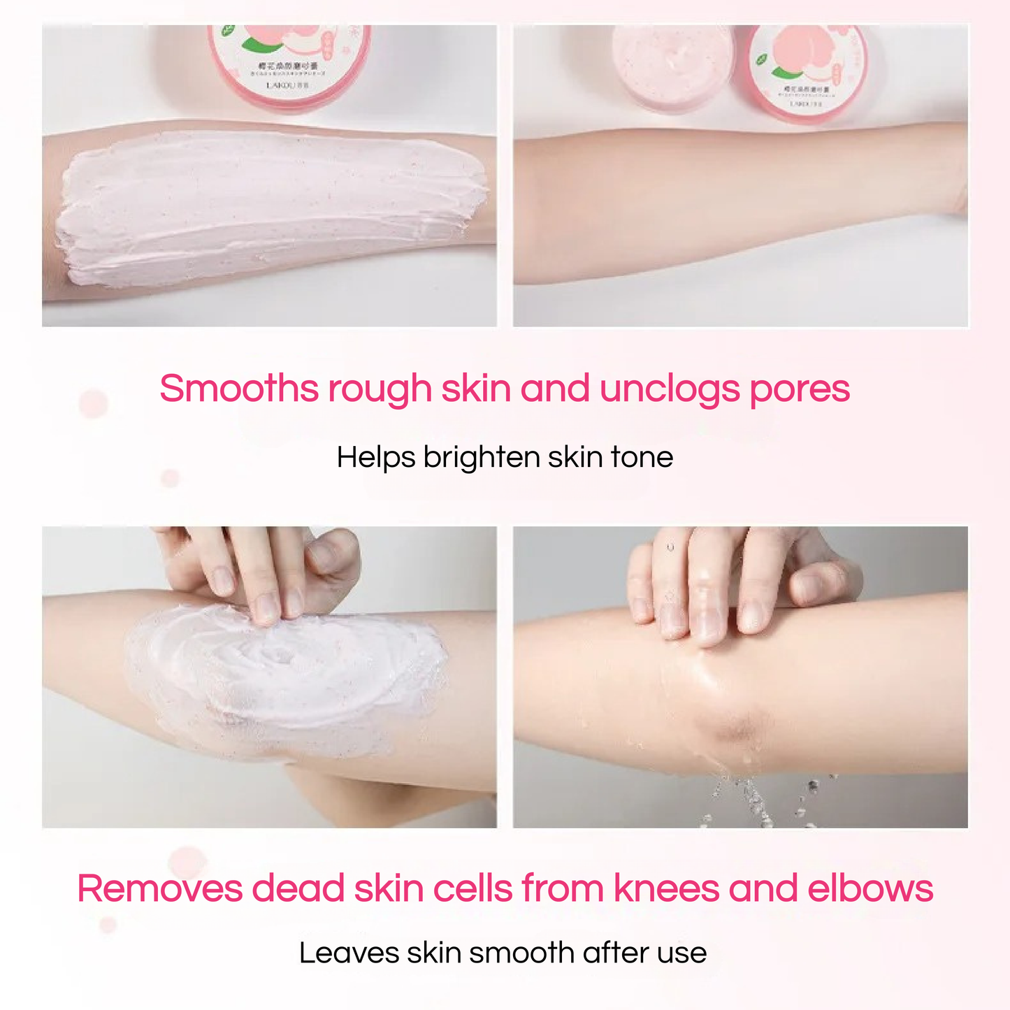 LAIKOU - Exfoliante facial de melocotón