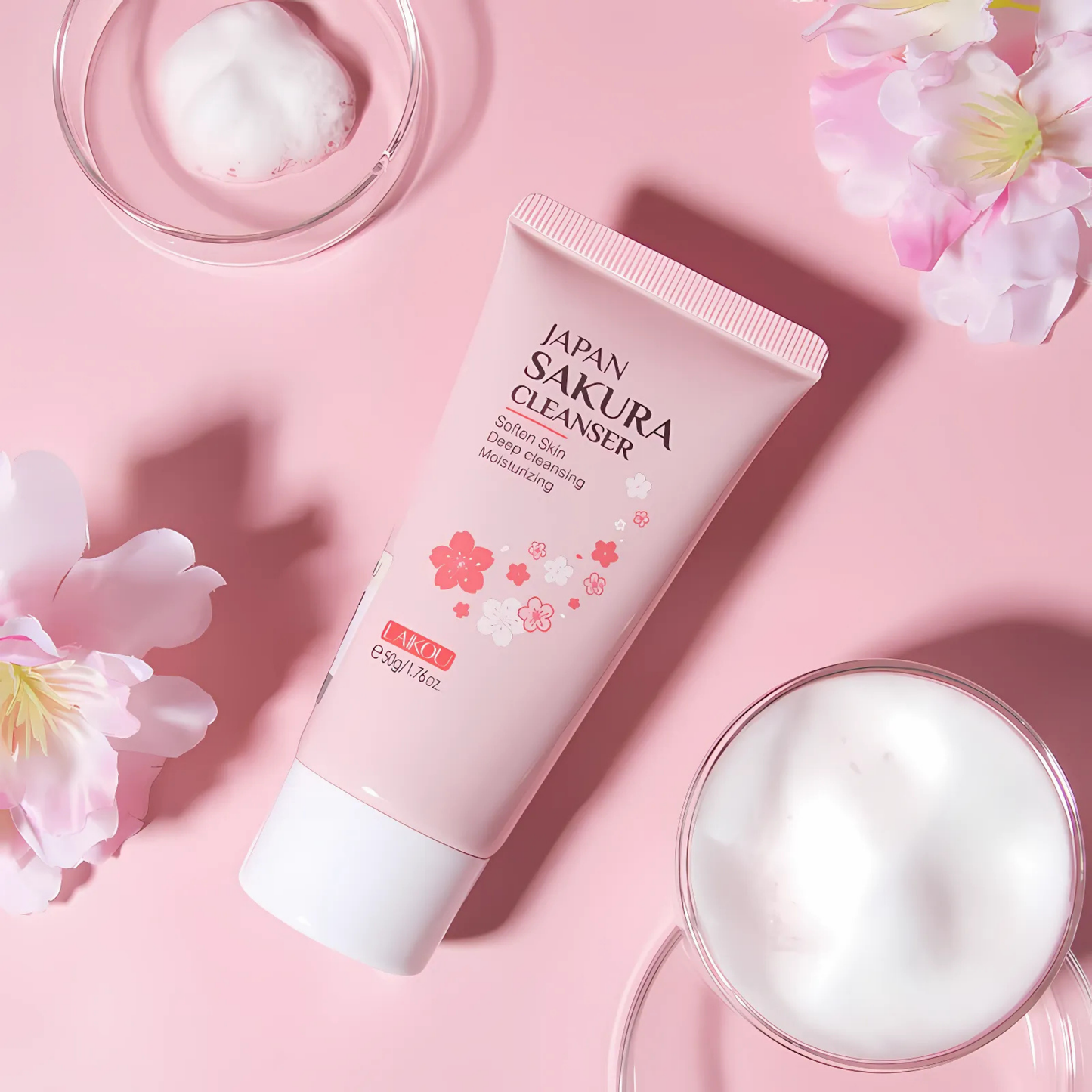 LAIKOU - Limpiador facial Sakura