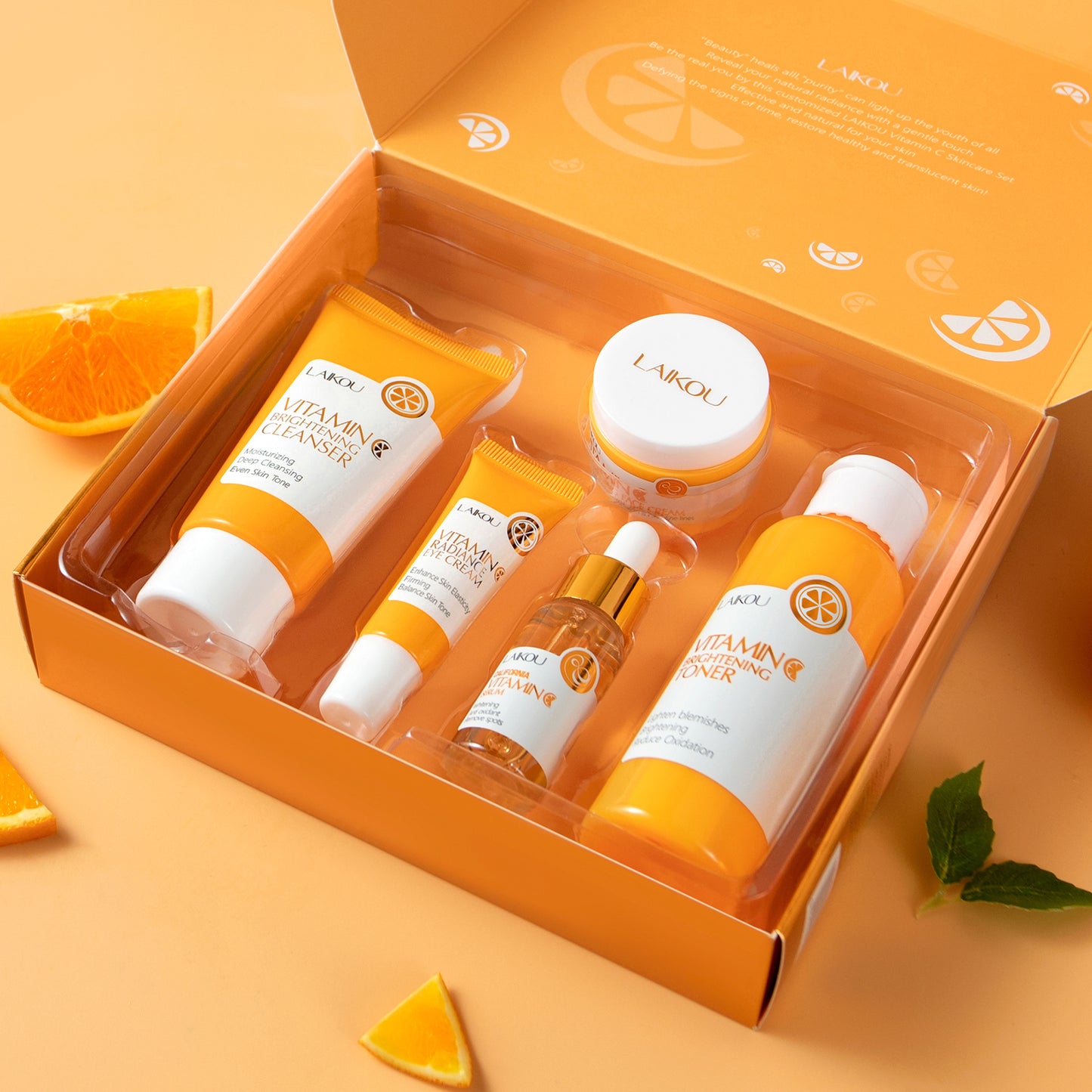 LAIKOU - Set de 5 iluminadores con vitamina C