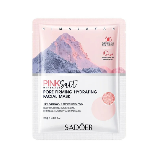 SADOER - Mascarilla de sal rosa del Himalaya 5/10 piezas