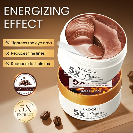 SADOER - 80pcs Caffeine Power Eye Patches