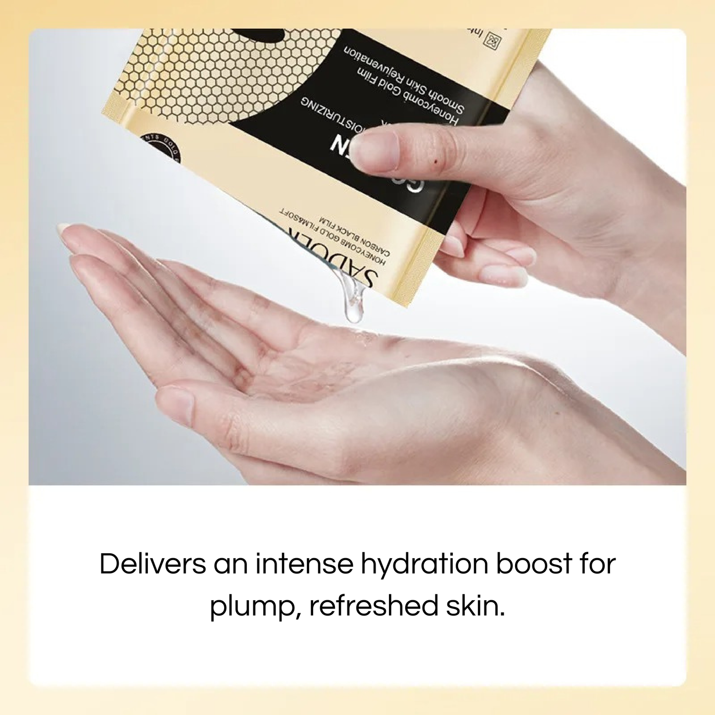 SADOER - Mascarilla de Absorción Intensiva de Panal 5/10 piezas