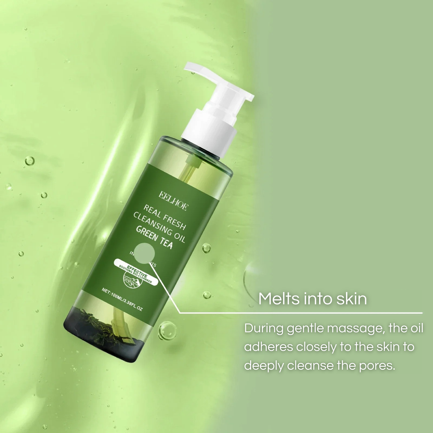 EELHOE - Green Tea Cleansing Oil