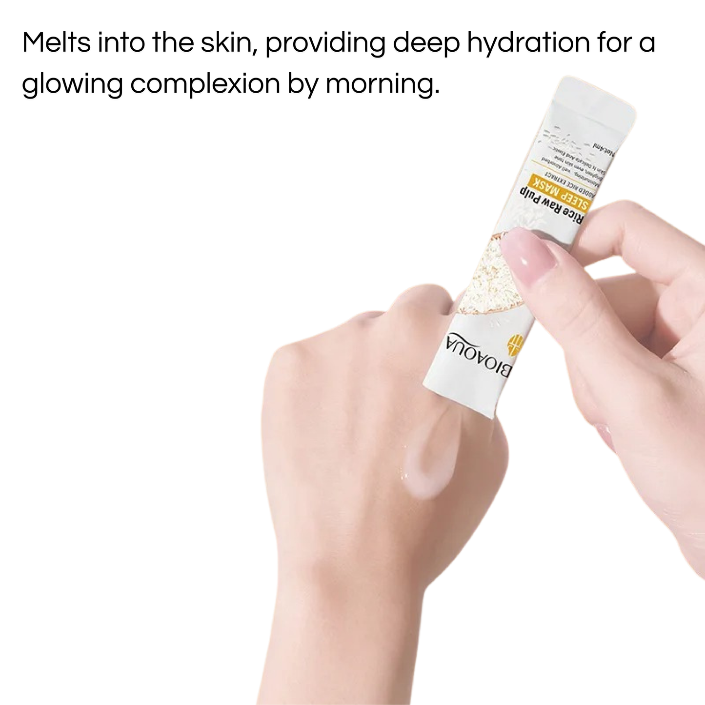 BIOAQUA - Rice Glow Sleep Mask 20pcs