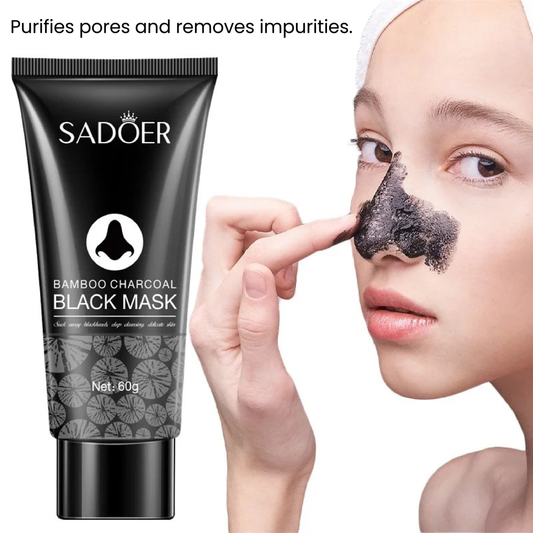 SADOER - Gel exfoliante de carbón para la eliminación de puntos negros en la nariz