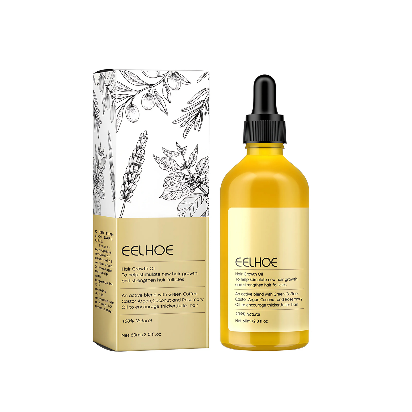 EELHOE - Hair Growth & Strengthening Oil Treatment