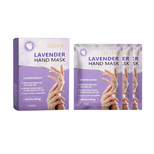 EELHOE - Mascarilla de manos de lavanda (3 unidades)