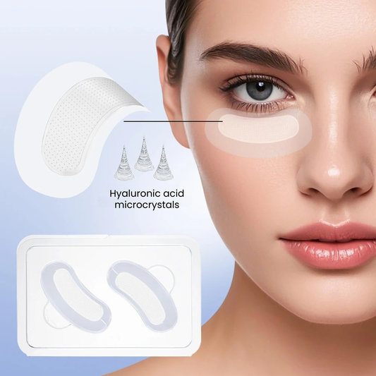 EELHOE - Parches de microagujas para ojos con suero