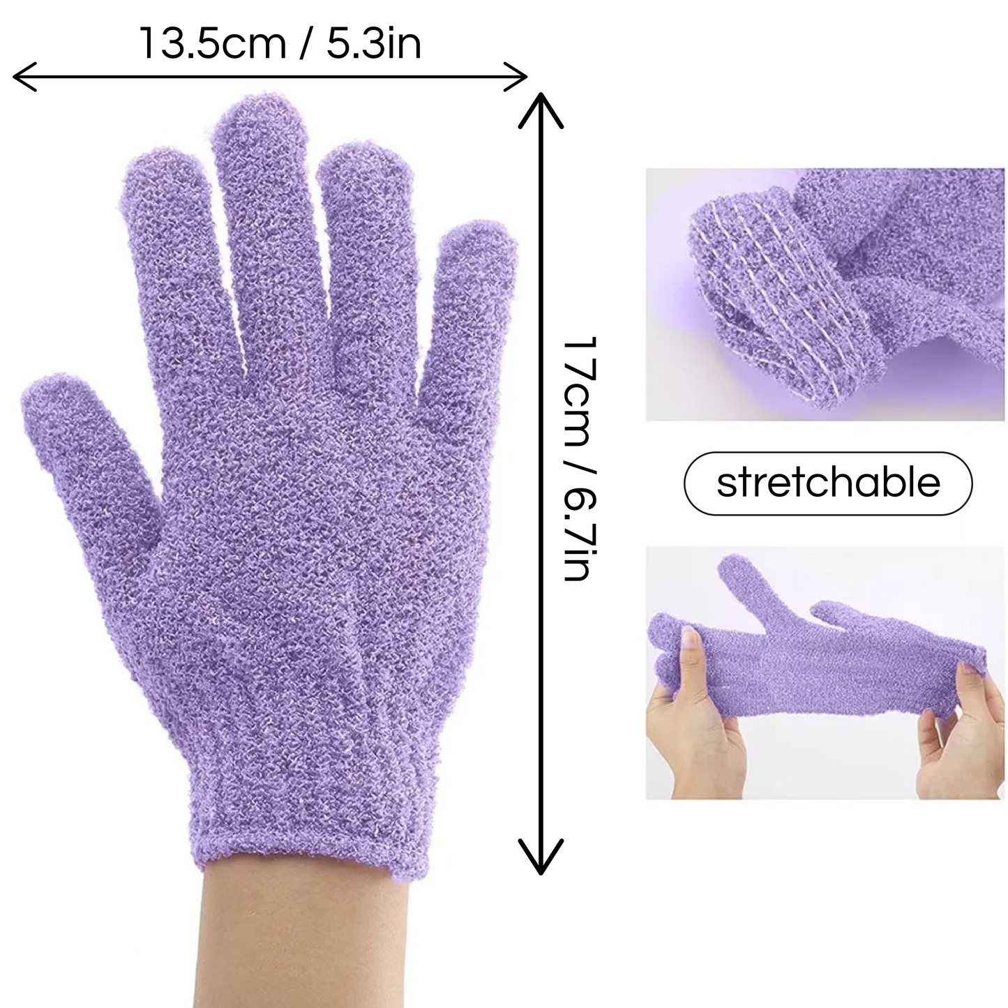 Exfoliating Bath Gloves
