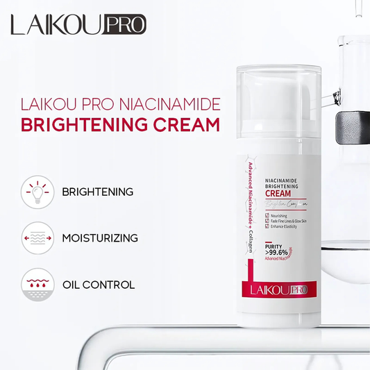 LAIKOU Pro - Crema iluminadora de niacinamida y colágeno