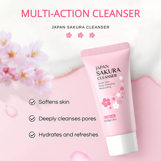 LAIKOU - Limpiador facial Sakura