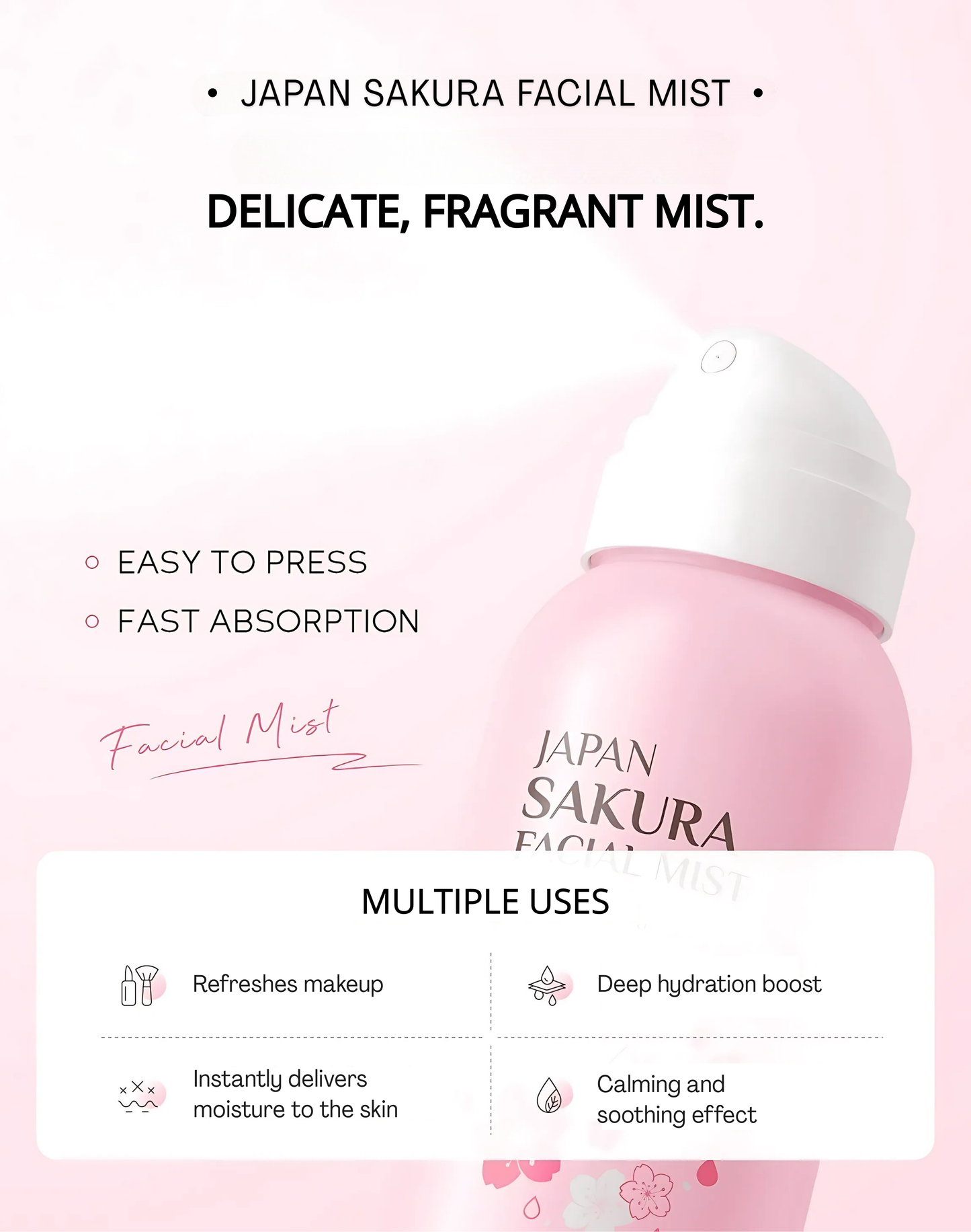 لايكو - رذاذ الوجه الياباني ساكورا