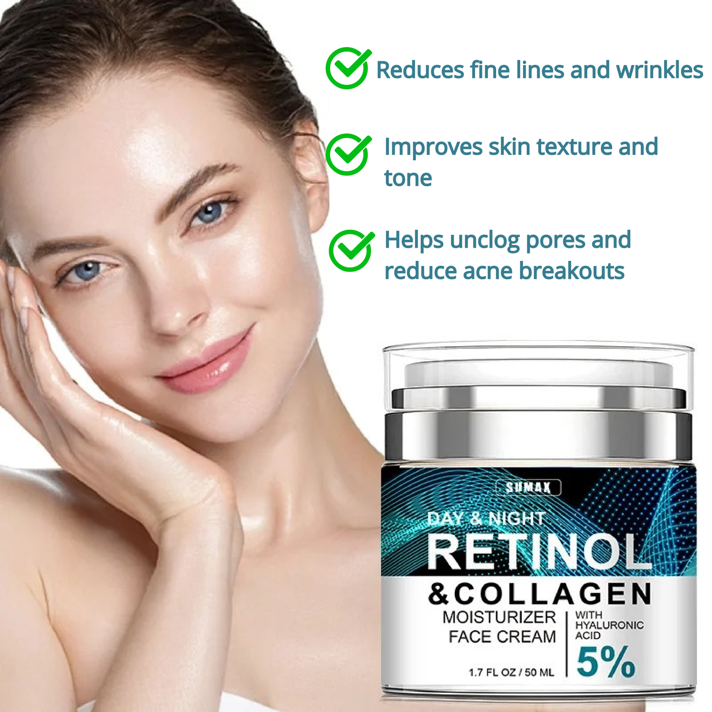 SUMAX - Retinol & Collagen Cream
