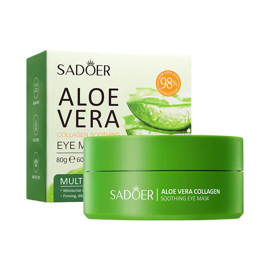 SADOER - 60 parches de aloe vera para ojos