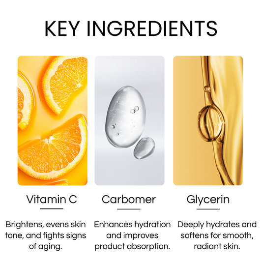 SADOER - Crema iluminadora para ojos con vitamina C