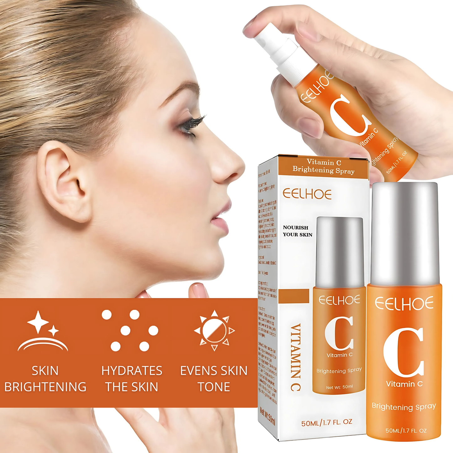 EELHOE - Vitamin C Brightening Facial Mist
