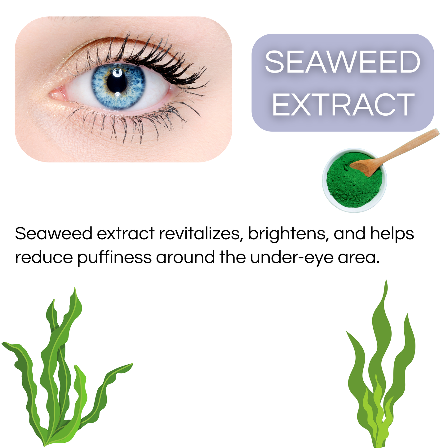 !!precio!!OESTE Y MES - 30 parches de algas para ojos